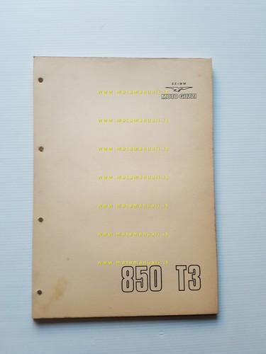 Moto guzzi 850 - t3, serie