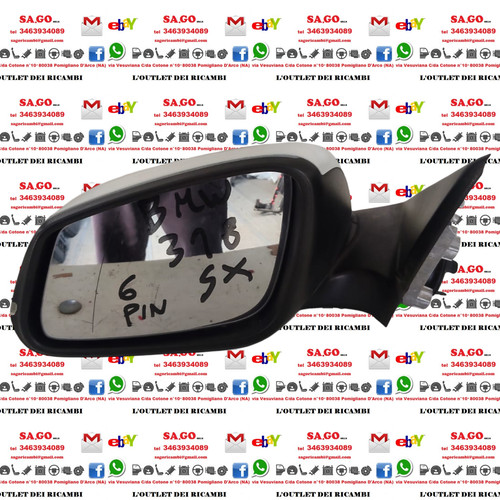 Specchietto elettrico sinistro - specchietto,