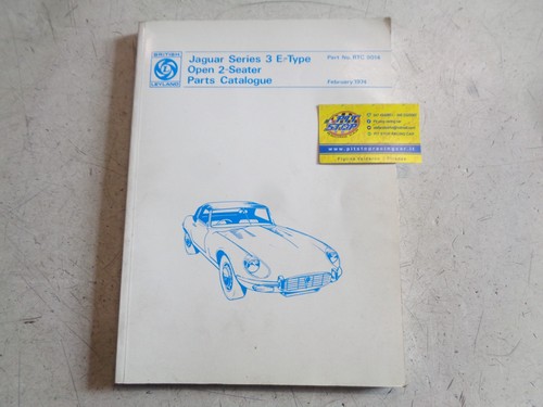 Catalogo ricambi jaguar - jaguar, serie